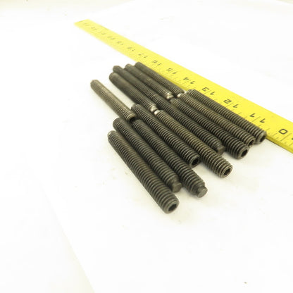 7/16"-14  x 3" Half Dog Point Socket Head Set Screw Lot Of 14
