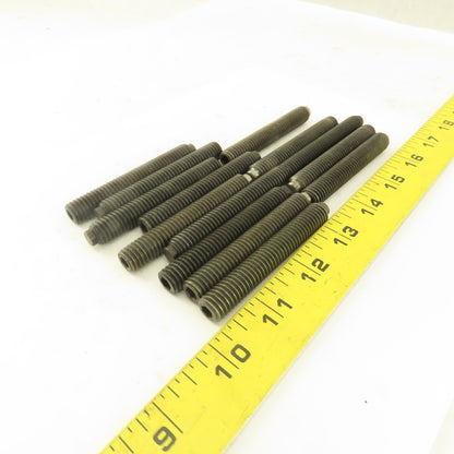 7/16"-14  x 3" Half Dog Point Socket Head Set Screw Lot Of 14