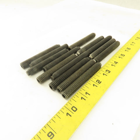 7/16"-14  x 3" Half Dog Point Socket Head Set Screw Lot Of 14