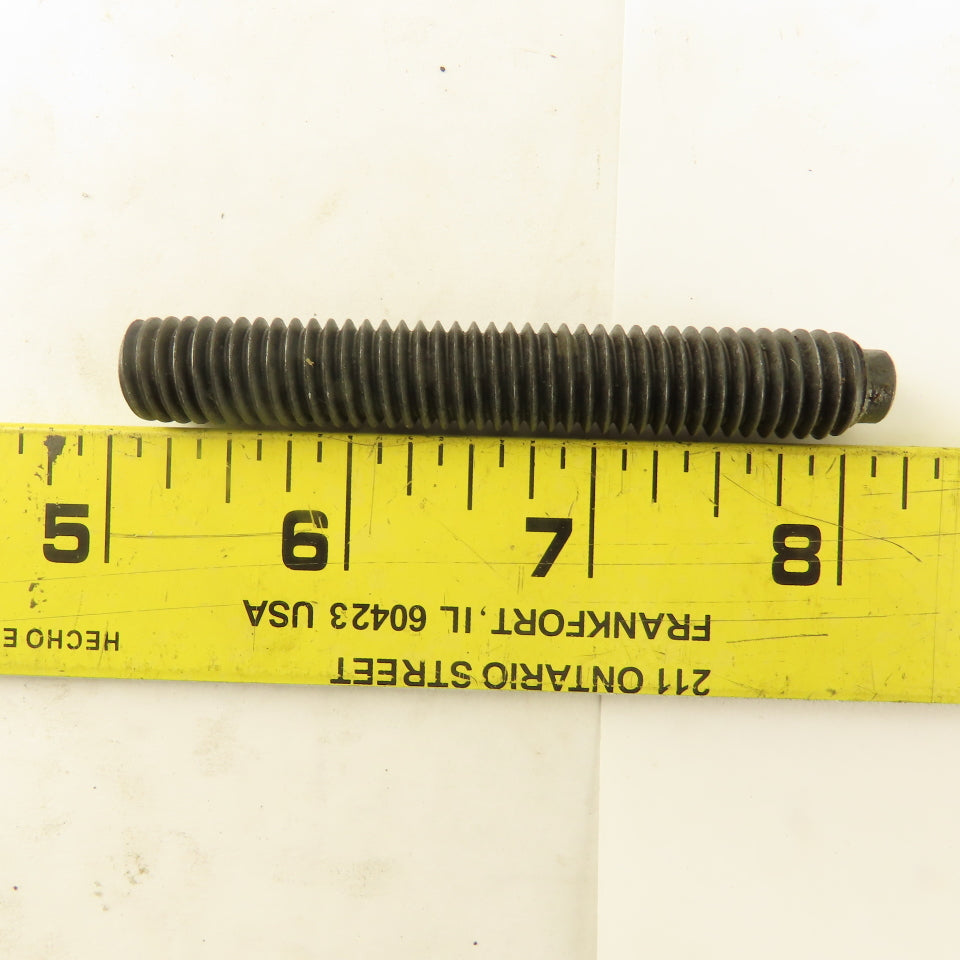 7/16"-14  x 3" Half Dog Point Socket Head Set Screw Lot Of 14