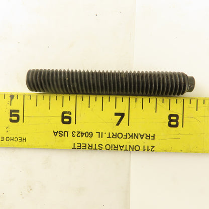 7/16"-14  x 3" Half Dog Point Socket Head Set Screw Lot Of 14