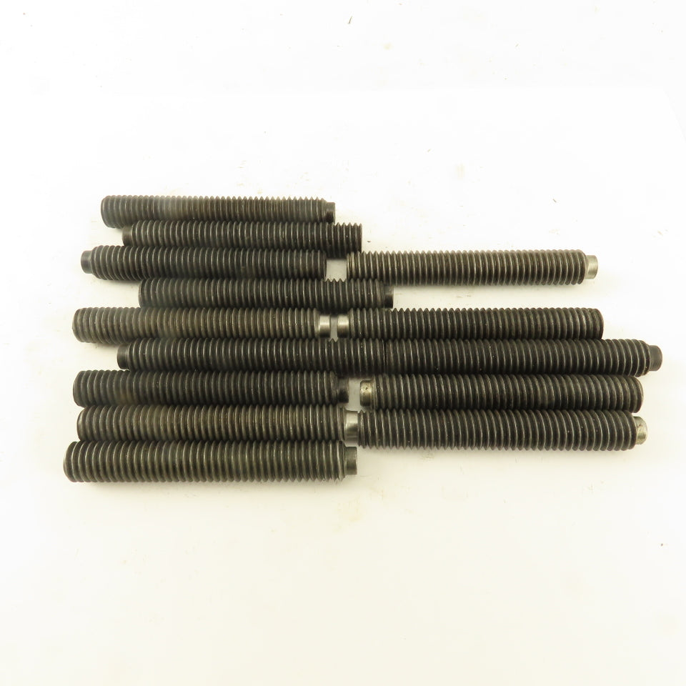 7/16"-14  x 3" Half Dog Point Socket Head Set Screw Lot Of 14