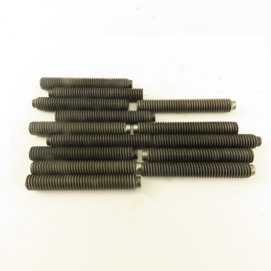 7/16"-14  x 3" Half Dog Point Socket Head Set Screw Lot Of 14