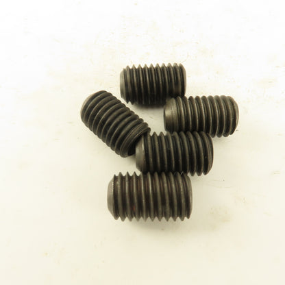 5/8"-11 x 1" Cup Point Socket Head Set Screw Lot Of 5