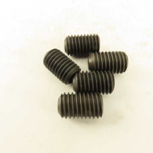 5/8"-11 x 1" Cup Point Socket Head Set Screw Lot Of 5