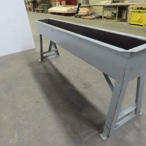 57 Gal 11-1/2" W x 99.5" L x 11.5" D Carbon Steel Dip Quinch Tank