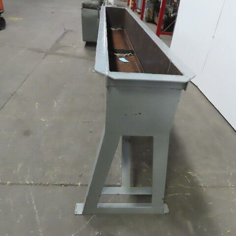 57 Gal 11-1/2" W x 99.5" L x 11.5" D Carbon Steel Dip Quinch Tank