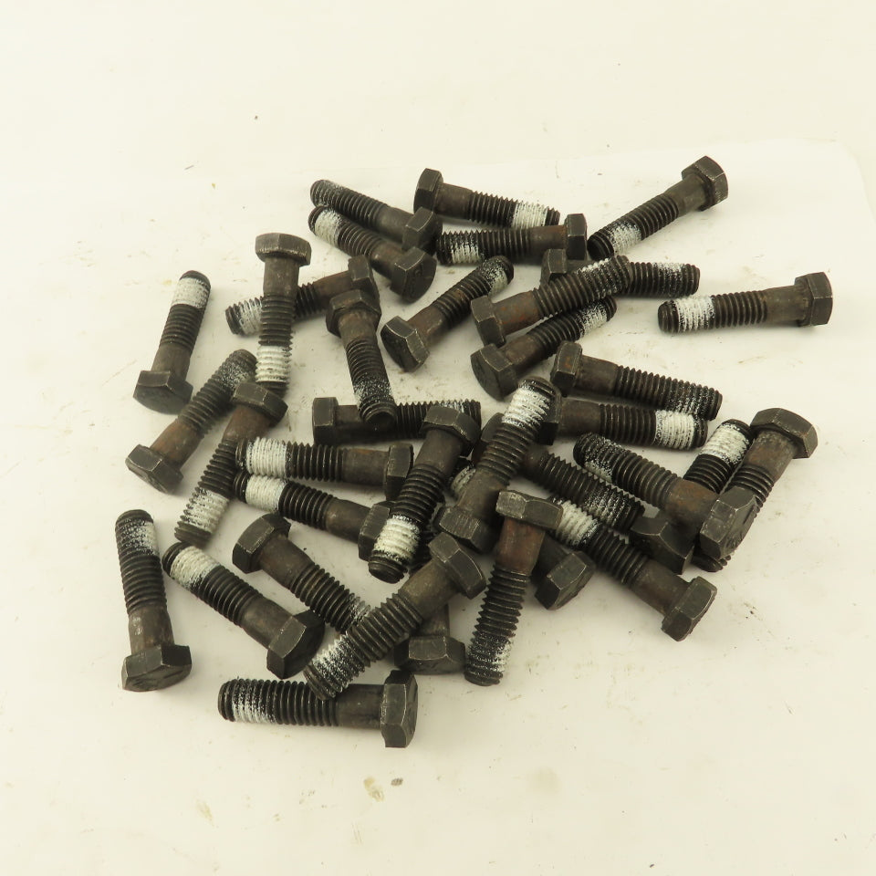 3/8"-16 x 1-1/2" Grade 5 Hex Head Bolt Self Locking Patch Lot Of 36