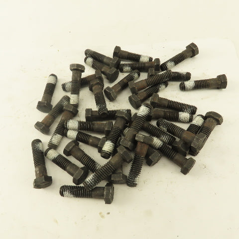 3/8"-16 x 1-1/2" Grade 5 Hex Head Bolt Self Locking Patch Lot Of 36