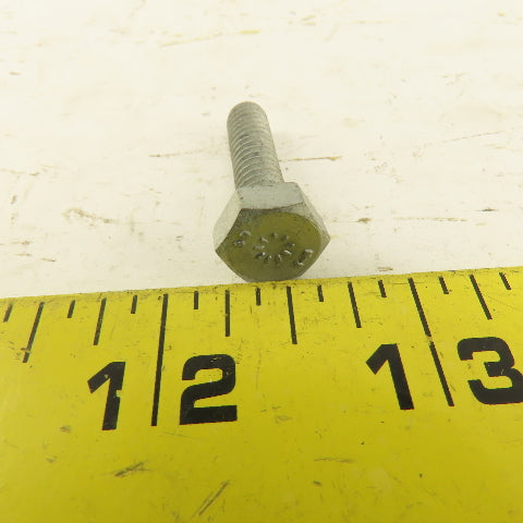 1/4"-20 x 1" Grade 9 Zinc Plated Hex Head Full Thread Bolt Lot Of 49