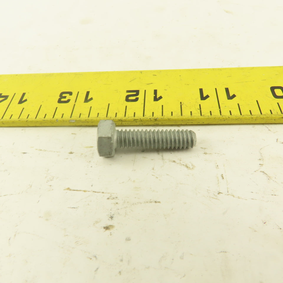 1/4"-20 x 1" Grade 9 Zinc Plated Hex Head Full Thread Bolt Lot Of 49