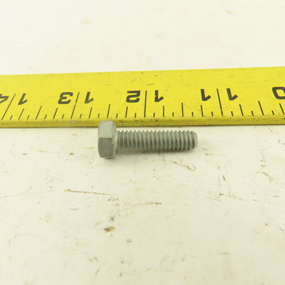 1/4"-20 x 1" Grade 9 Zinc Plated Hex Head Full Thread Bolt Lot Of 49