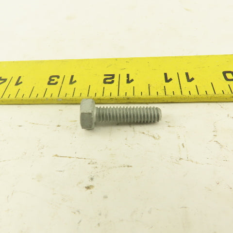 1/4"-20 x 1" Grade 9 Zinc Plated Hex Head Full Thread Bolt Lot Of 49