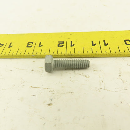 1/4"-20 x 1" Grade 9 Zinc Plated Hex Head Full Thread Bolt Lot Of 49