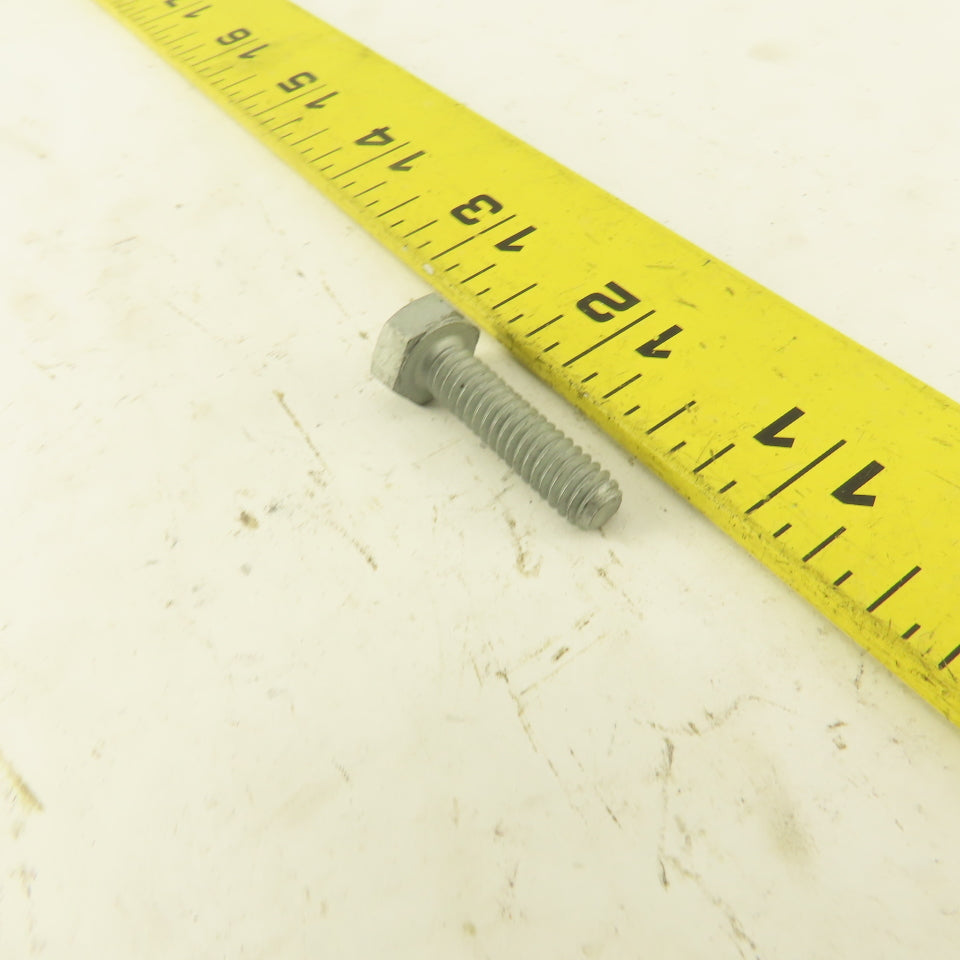 1/4"-20 x 1" Grade 9 Zinc Plated Hex Head Full Thread Bolt Lot Of 49