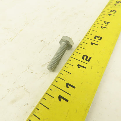 1/4"-20 x 1" Grade 9 Zinc Plated Hex Head Full Thread Bolt Lot Of 49