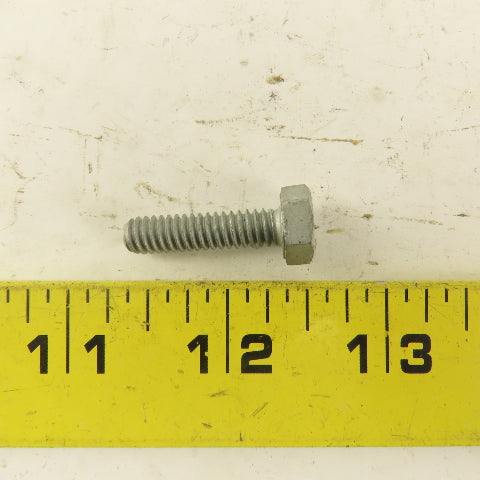 1/4"-20 x 1" Grade 9 Zinc Plated Hex Head Full Thread Bolt Lot Of 49