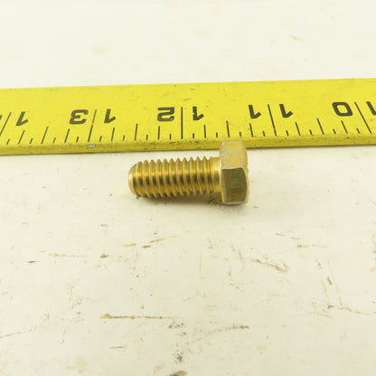 3/8"-16 x 7/8" Grade 8 Yellow Zinc Coated Hex Head Bolt USA Lot Of 50