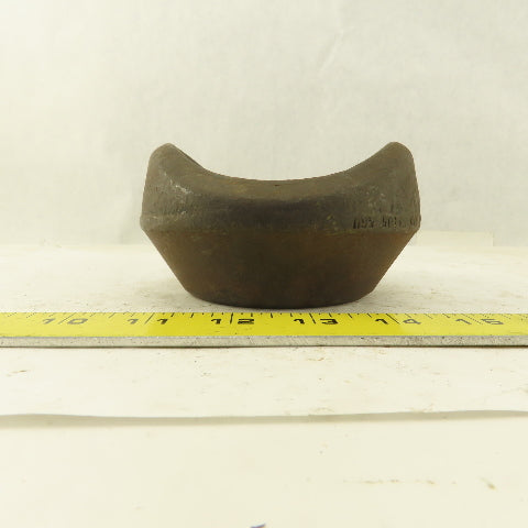 Anvil 4X3 Forged Pipe Saddle Socket Weld