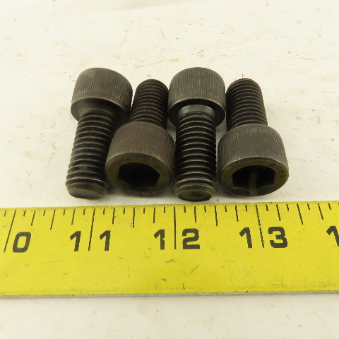 M14-2.0 x 30mm Long Black Oxide Metric Socket Head Cap Screw SHCS Lot Of 4
