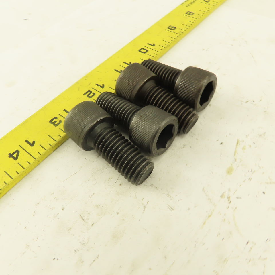M14-2.0 x 30mm Long Black Oxide Metric Socket Head Cap Screw SHCS Lot Of 4