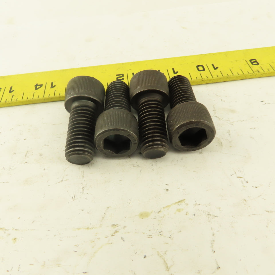 M14-2.0 x 30mm Long Black Oxide Metric Socket Head Cap Screw SHCS Lot Of 4