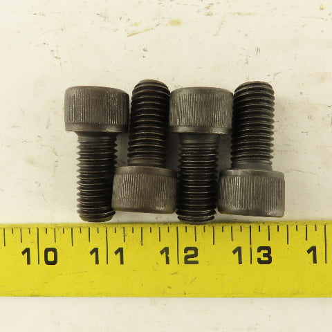 M14-2.0 x 30mm Long Black Oxide Metric Socket Head Cap Screw SHCS Lot Of 4