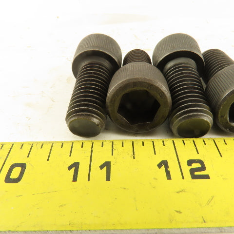 M14-2.0 x 30mm Long Black Oxide Metric Socket Head Cap Screw SHCS Lot Of 4