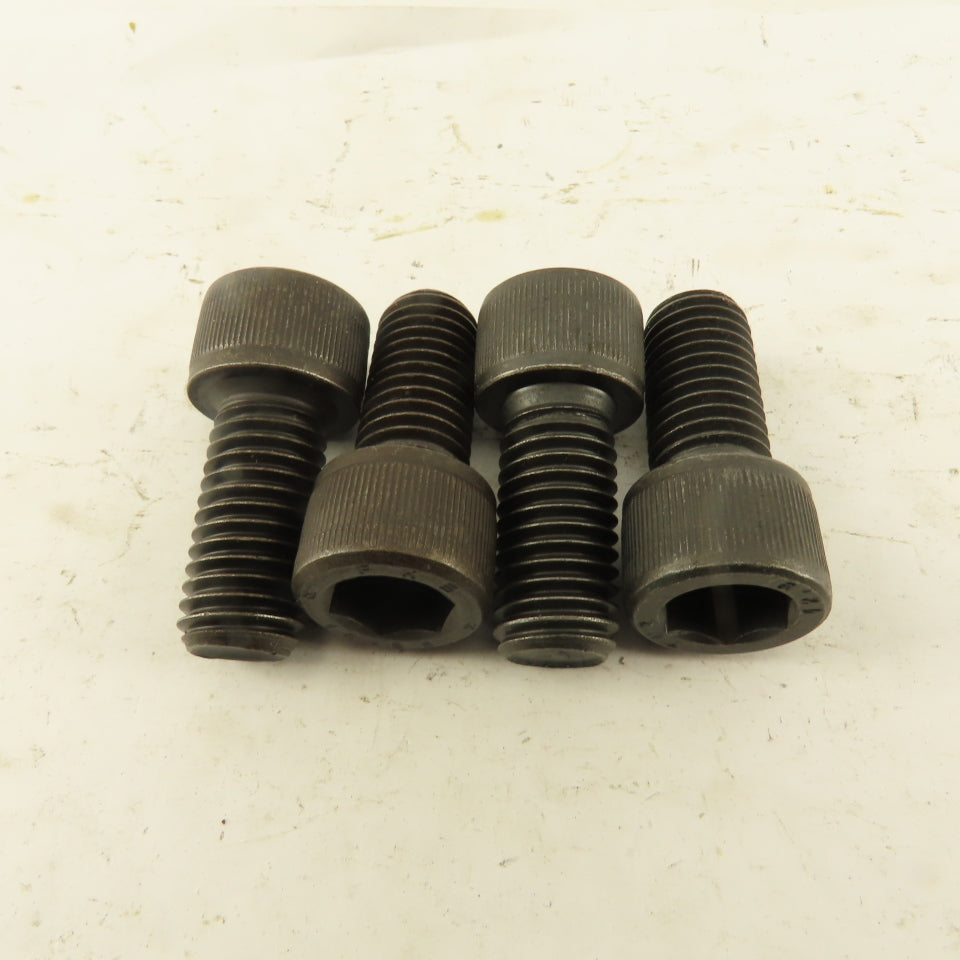 M14-2.0 x 30mm Long Black Oxide Metric Socket Head Cap Screw SHCS Lot Of 4