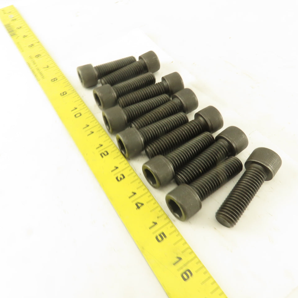 M14-2.0 x 35mm Long Black Oxide Metric Socket Head Cap Screw SHCS Lot Of 12