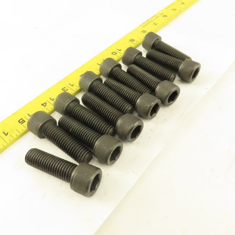 M14-2.0 x 35mm Long Black Oxide Metric Socket Head Cap Screw SHCS Lot Of 12