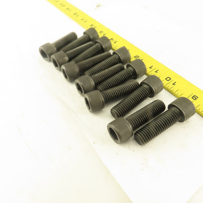 M14-2.0 x 35mm Long Black Oxide Metric Socket Head Cap Screw SHCS Lot Of 12