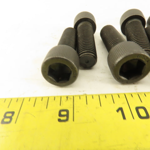 M14-2.0 x 35mm Long Black Oxide Metric Socket Head Cap Screw SHCS Lot Of 12