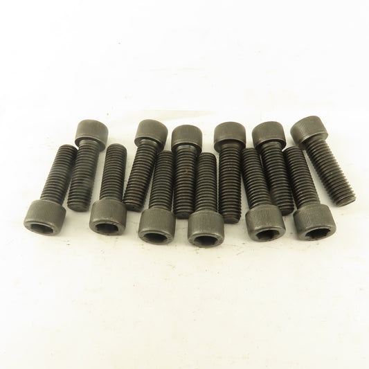 M14-2.0 x 35mm Long Black Oxide Metric Socket Head Cap Screw SHCS Lot Of 12