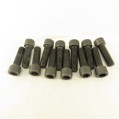 M14-2.0 x 35mm Long Black Oxide Metric Socket Head Cap Screw SHCS Lot Of 12