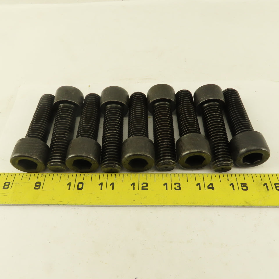 M18-2.5 x 60mm Long Grade 12.9 Metric Socket Head Cap Screw SHCS Lot Of 9