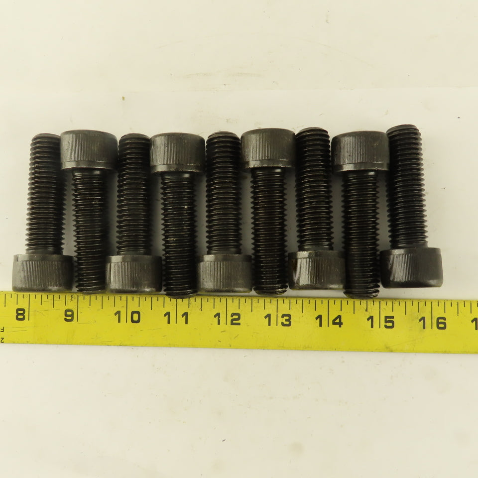 M18-2.5 x 60mm Long Grade 12.9 Metric Socket Head Cap Screw SHCS Lot Of 9