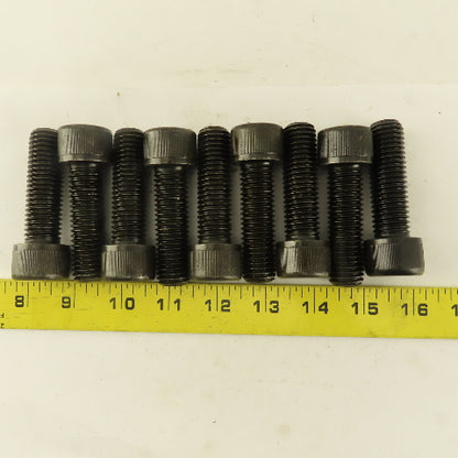 M18-2.5 x 60mm Long Grade 12.9 Metric Socket Head Cap Screw SHCS Lot Of 9