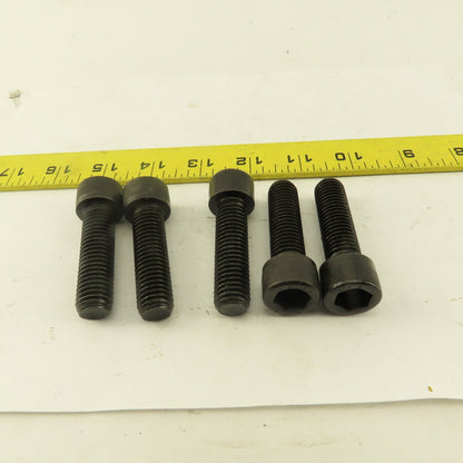M14-2.0 x 50mm Long Grade 12.9 Metric Socket Head Cap Screw SHCS Lot Of 5