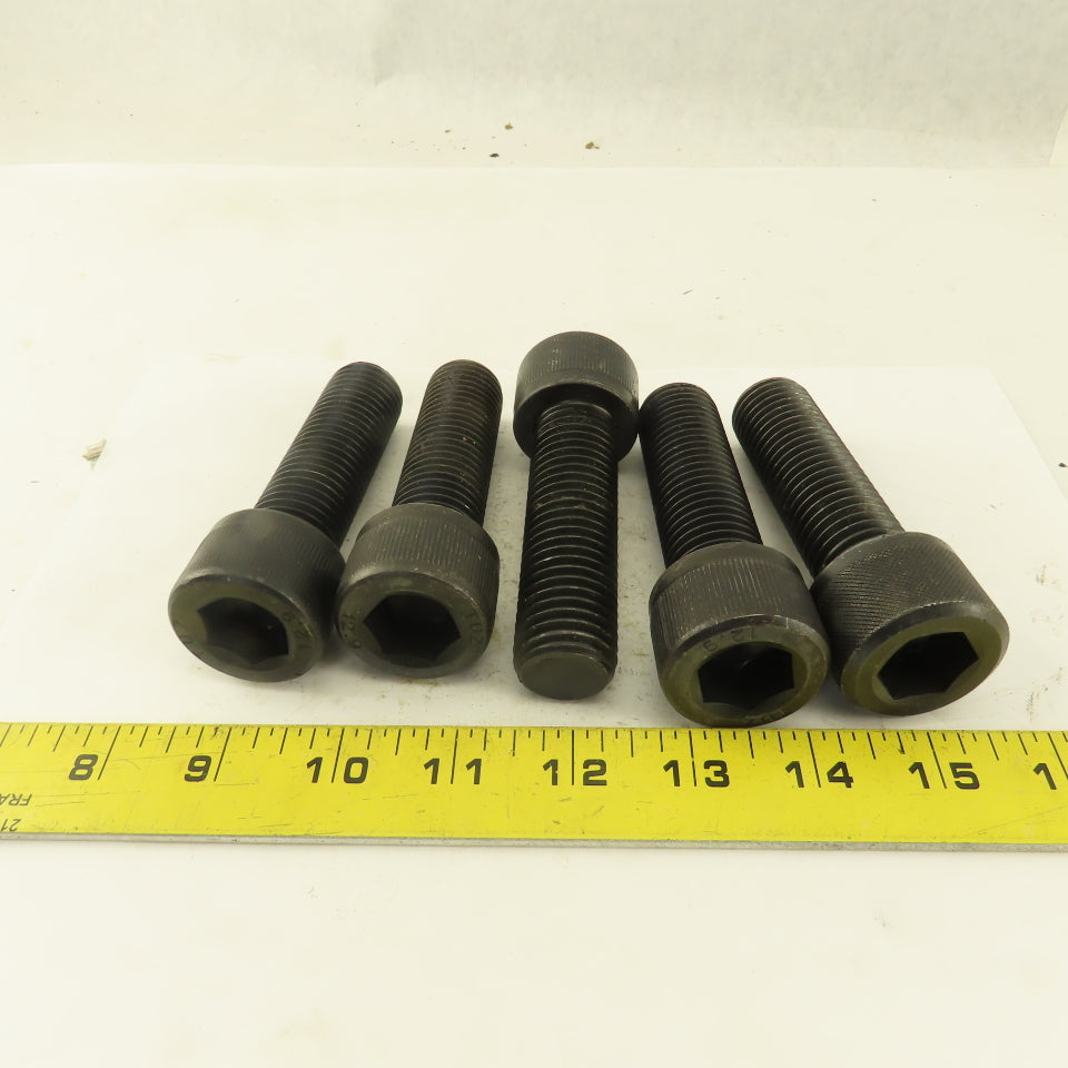 M24-3.0 x 80mm Long Grade 12.9 Metric Socket Head Cap Screw SHCS Lot Of 5