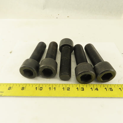 M24-3.0 x 80mm Long Grade 12.9 Metric Socket Head Cap Screw SHCS Lot Of 5