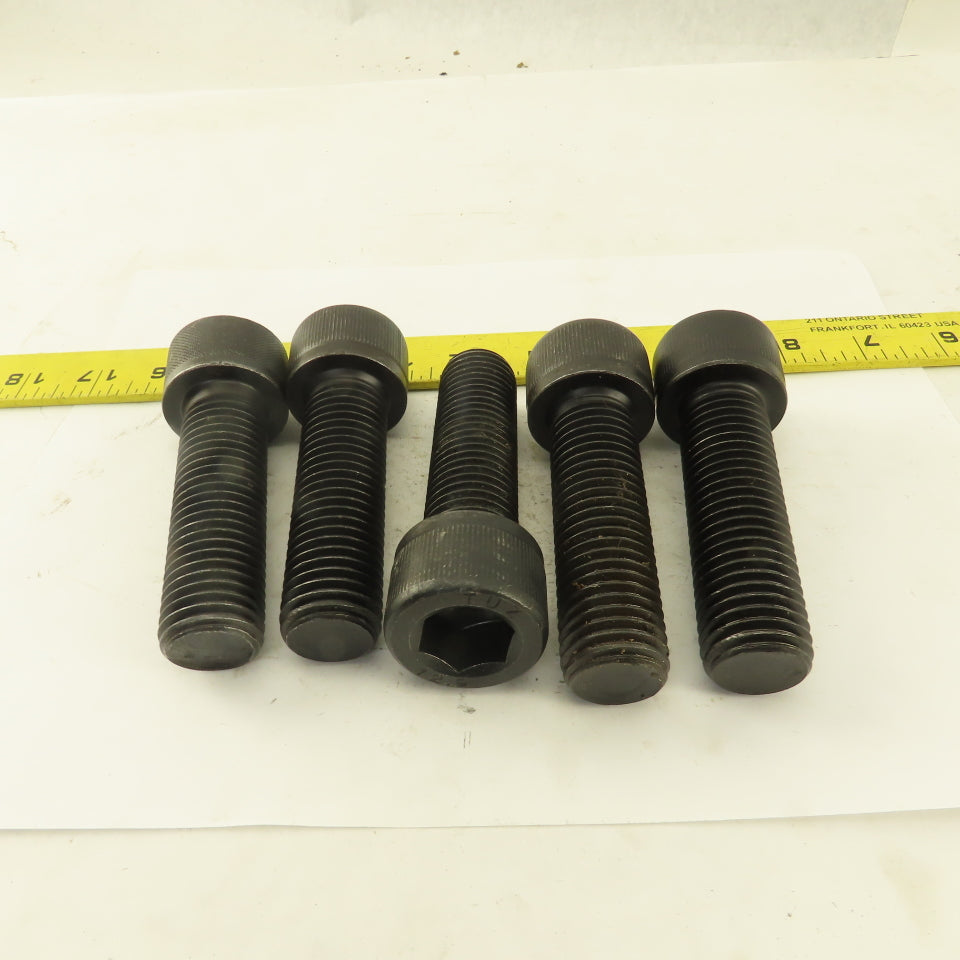 M24-3.0 x 80mm Long Grade 12.9 Metric Socket Head Cap Screw SHCS Lot Of 5