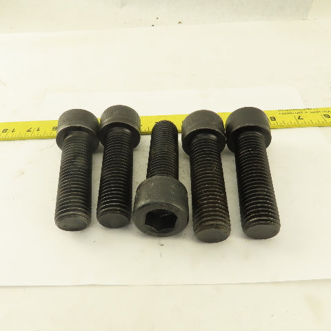 M24-3.0 x 80mm Long Grade 12.9 Metric Socket Head Cap Screw SHCS Lot Of 5