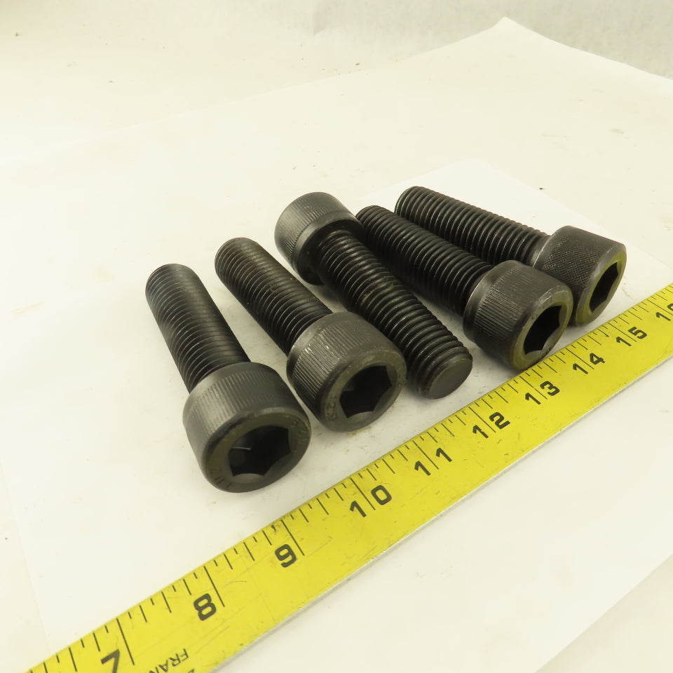 M24-3.0 x 80mm Long Grade 12.9 Metric Socket Head Cap Screw SHCS Lot Of 5