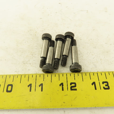 6mm Shoulder Dia. x 20mm Length M5x0.8 Socket Head Shoulder Bolt Lot Of 5