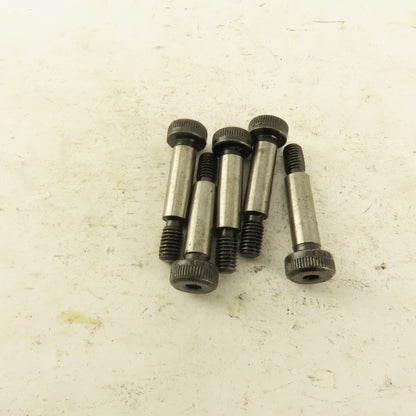6mm Shoulder Dia. x 20mm Length M5x0.8 Socket Head Shoulder Bolt Lot Of 5