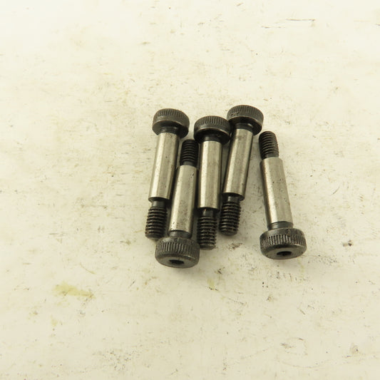 6mm Shoulder Dia. x 20mm Length M5x0.8 Socket Head Shoulder Bolt Lot Of 5