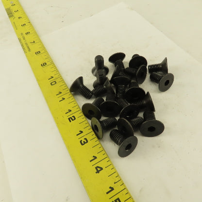 M10-1.5 x 20mm Long Hex Socket Flat Head Cap Screw Lot Of 20
