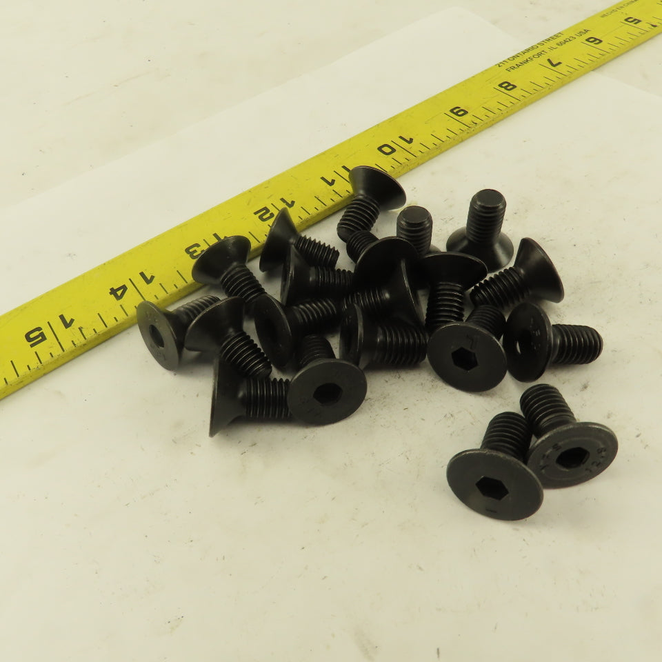 M10-1.5 x 20mm Long Hex Socket Flat Head Cap Screw Lot Of 20