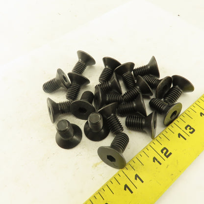 M10-1.5 x 20mm Long Hex Socket Flat Head Cap Screw Lot Of 20